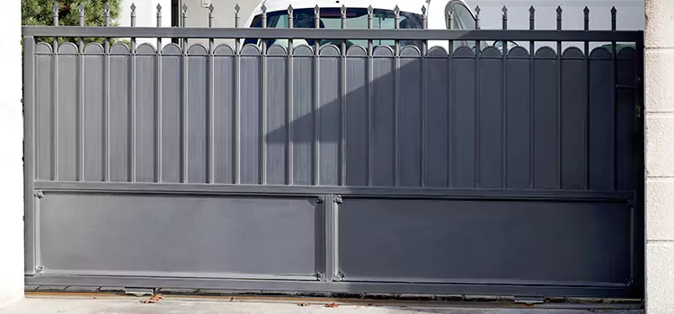 Metal Driveway Gate Installation Carney