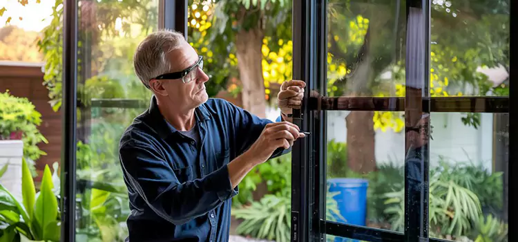 Replacing Sliding Door Lock Carney