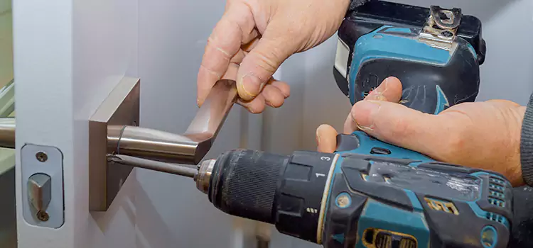 Security Door Lock Installation Carney